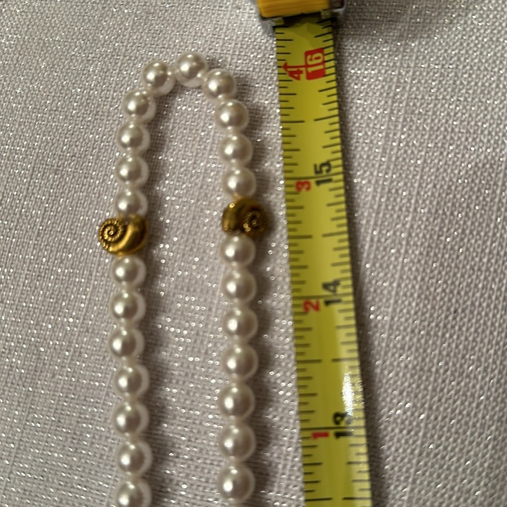 Lot of nautical faux, pearls jewelry - Picture 3 of 7